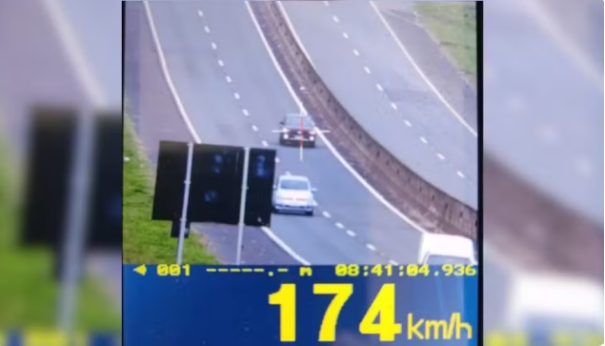 Polícia flagra motorista a 174 km/h em rodovia com velocidade permitida de 90 km/h em Birigui