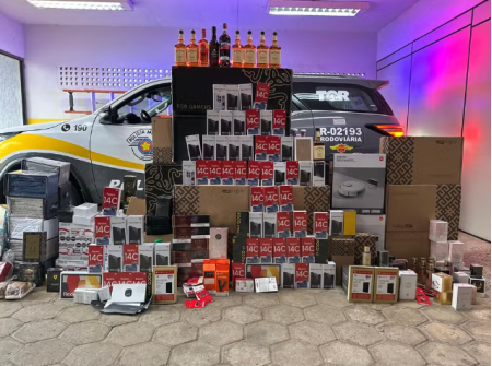 PolÃ­cia RodoviÃ¡ria apreende mais de R$ 250 mil em mercadorias sem nota fiscal no interior de SP