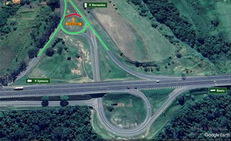 Obras no pavimento interditam alÃ§a de acesso da Rodovia Raposo Tavares, em Presidente Bernardes