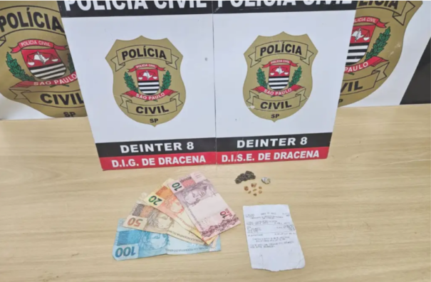 Polícia Civil prende homem suspeito de vender drogas na linha do trem em Dracena