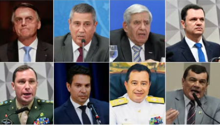 Trama golpista: STF ouvirÃ¡ Bolsonaro e outros 7 rÃ©us em aÃ§Ã£o penal; saiba o que diz a PGR sobre cada um