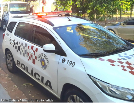 Homem Ã© preso acusado de agredir mulher durante desinteligÃªncia em via pÃºblica de TupÃ£