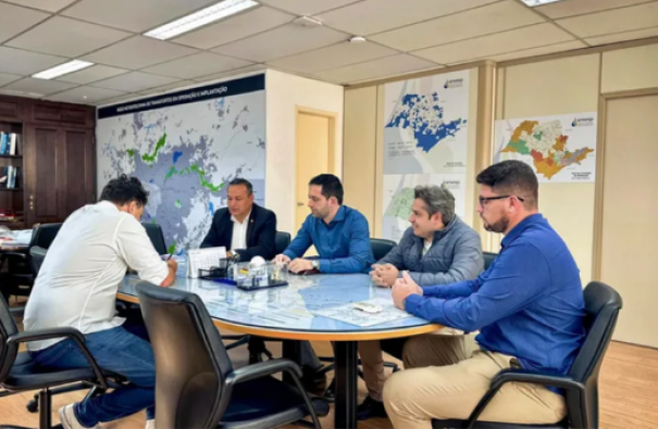 JUNQUEIRÓPOLIS: Em audiência no Governo do Estado, prefeito busca viabilizar novo trevo do Salgado Filho na SP-294