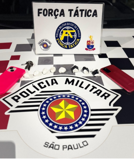 PolÃ­cia Militar prende homem por trÃ¡fico de drogas em Dracena