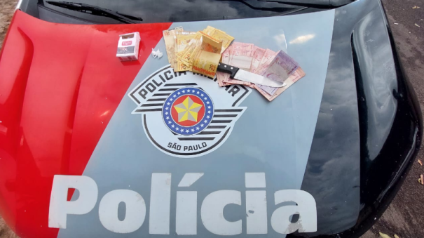 Polícia Militar prende homem pela prática de dois roubos , em Osvaldo Cruz