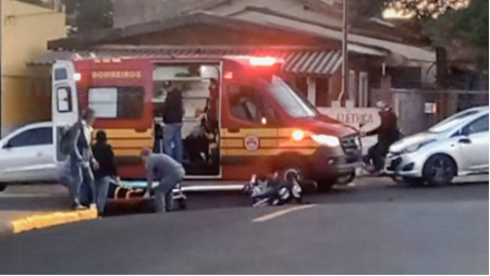 Duas pessoas ficam feridas em acidente em TupÃ£