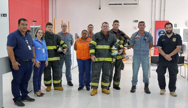 Polícia Civil participa de simulado de combate a incêndio no Poupatempo de Dracena