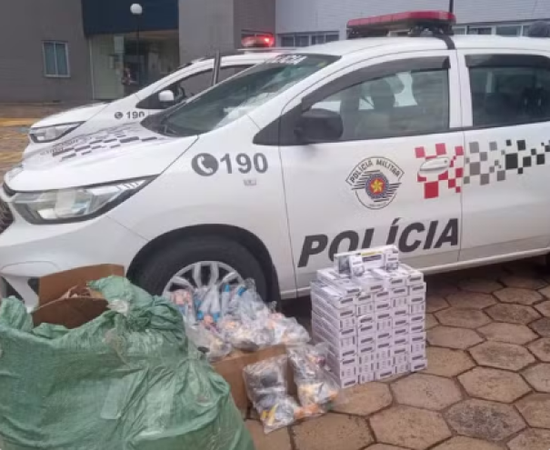 Fiscalização apreende 500 maços de cigarros contrabandeados do Paraguai e 10 mil brinquedos sem notas fiscais em Presidente Epitácio