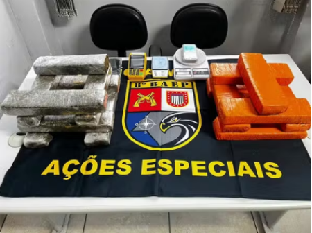 Ao esconder maconha dentro de tambor em mata, homem Ã© preso por trÃ¡fico de drogas no Parque Residencial Francisco Belo Galindo