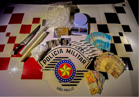 ForÃ§a TÃ¡tica faz prisÃ£o por trÃ¡fico de drogas em Osvaldo Cruz 