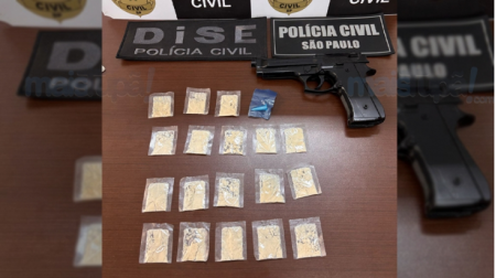 DISE cumpre mandado e encontra drogas e simulacro em repÃºblica de estudantes em TupÃ£