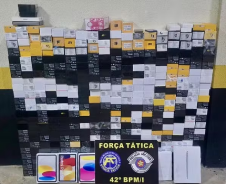 Ao transportar carga ilegal avaliada em mais de R$ 1 milhÃ£o, homem Ã© preso por trÃ¡fico de drogas e contrabando em Teodoro Sampaio