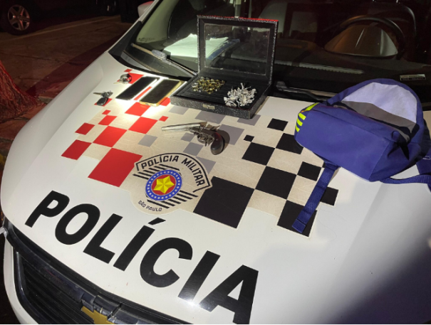 Trio suspeito de roubo em Rinópolis é preso em Osvaldo Cruz e joias são recuperadas