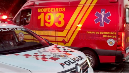 Carro com placas de TupÃ£ capota na SP-294 e deixa passageiro em estado grave