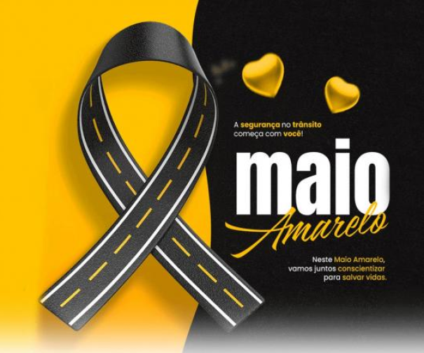 Campanha Maio Amarelo em Osvaldo Cruz tem ação educativa nesta sexta-feira