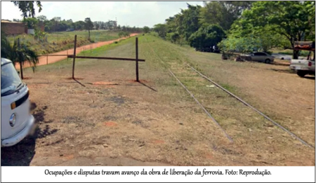 LiberaÃ§Ã£o de ferrovia de Bauru a TupÃ£ esbarra em ocupaÃ§Ãµes de coletivos e atÃ© da prefeitura