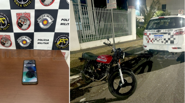 Força Tática localiza celular furtado durante patrulhamento em Tupã