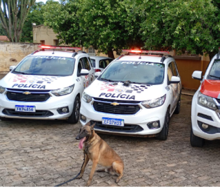 PM apreende drogas e balanÃ§a de precisÃ£o em FlÃ³rida Paulista