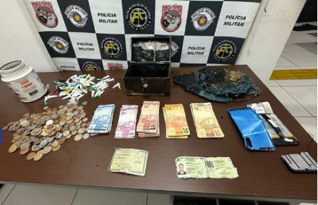 Dupla Ã© presa apÃ³s tentar eliminar provas de trÃ¡fico em TupÃ£