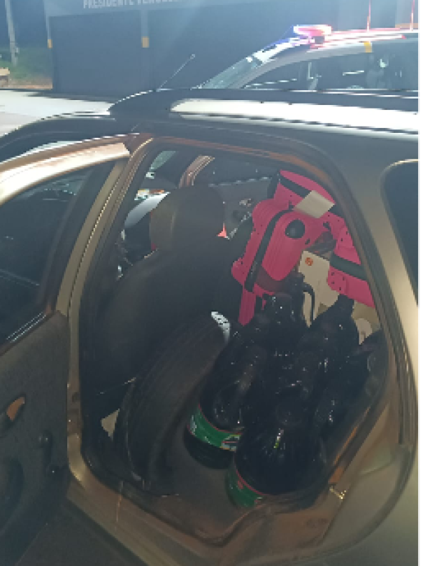 Contrabando é flagrado pela Polícia Rodoviária em Presidente Venceslau