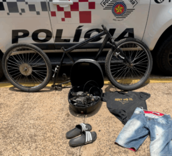 PM recupera bicicleta motorizada furtada e apreende menores em Adamantina