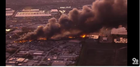 AviÃ£o de carga da UPS cai em Louisville, nos EUA, e deixa 7 mortos