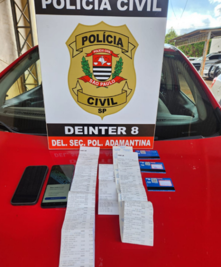 Casal Ã© preso em flagrante em Adamantina por tentar abrir contas bancÃ¡rias com documentos falsos