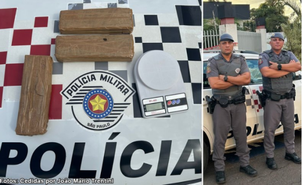 Dois homens são presos com mais de 2 quilos de maconha em rodovia de Queiroz