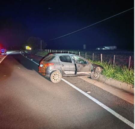 Motorista embriagado causa acidente grave e Ã© preso em CaiuÃ¡