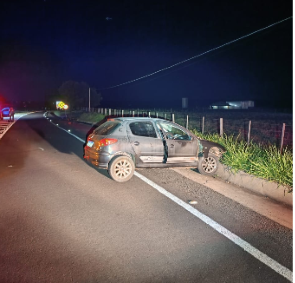 Motorista embriagado causa acidente grave e é preso em Caiuá