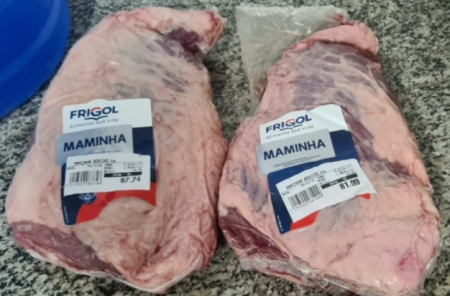 Mulher Ã© presa por furtar carne de supermercado em Presidente Prudente