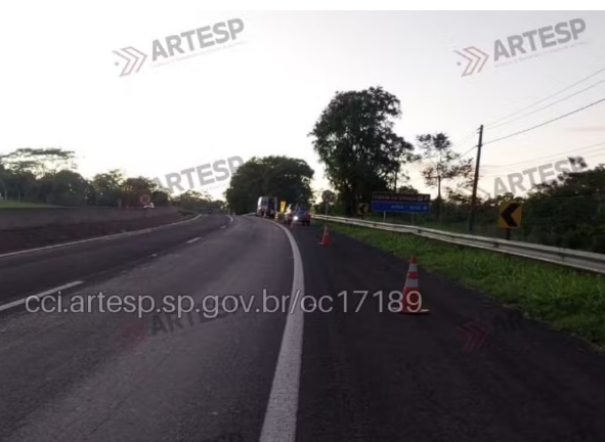 Pedestre morre atropelado na Rodovia Raposo Tavares, em Presidente Prudente