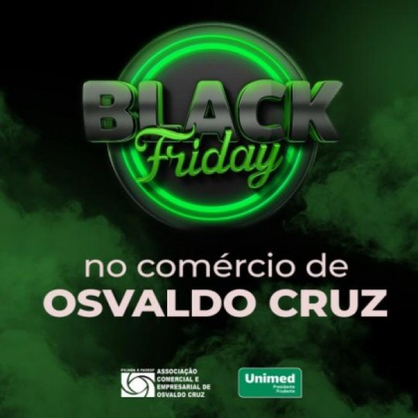 Black Friday movimenta o comércio de Osvaldo Cruz nesta sexta e sábado