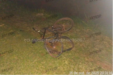 Homem de 42 anos morre em acidente envolvendo bicicleta e caminhÃ£o em Rancharia