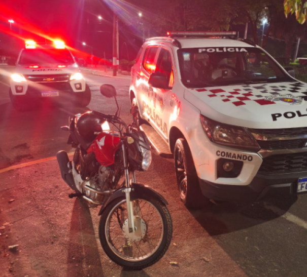 Polícia Militar prende homem por furto de motocicleta em Flórida Paulista