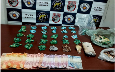 Adolescente Ã© apreendido em âboca de fumoâ com crack e cocaÃ­na em TupÃ£