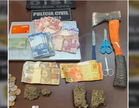 AÃ§Ã£o da DISE de TupÃ£ resulta na prisÃ£o de dois homens por trÃ¡fico de drogas