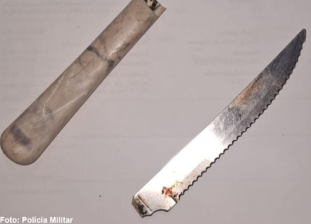 Mulher Ã© presa suspeita de esfaquear irmÃ£ menor em Universo, distrito de TupÃ£