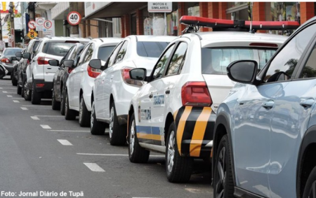 Prefeitura avanÃ§a na implantaÃ§Ã£o da Zona Azul no centro de TupÃ£