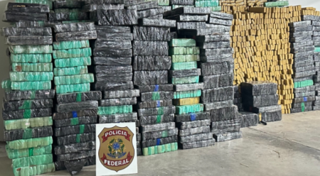 Em MarÃ­lia PF incinera 10,5 toneladas de drogas, maior parte apreendida em Adamantina