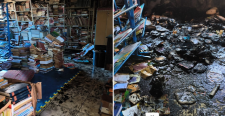 PrincÃ­pio de incÃªndio atinge escola em Quintana