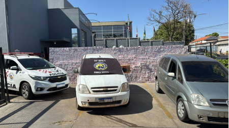 PolÃ­cia Militar apreende cerca de 4 mil pacotes de cigarros contrabandeados em Adamantina