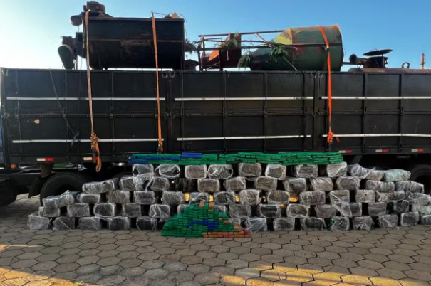 Polícia apreende duas toneladas de maconha em meio a carga de sucata no interior de SP