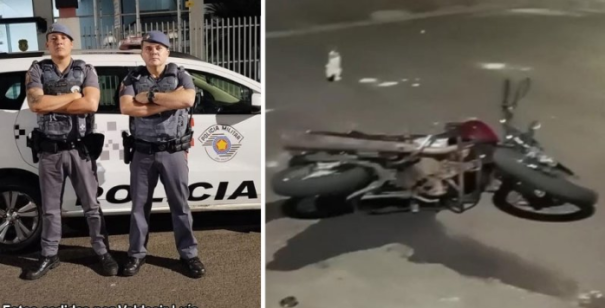 Dupla em motocicleta é detida após fugir de abordagem da PM em Rinópolis