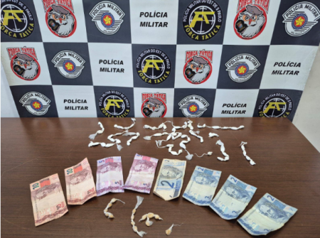 Adolescente Ã© apreendido por ato infracional de trÃ¡fico de drogas em TupÃ£