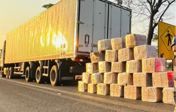 Homem é preso transportando mais de 1 tonelada de maconha escondida em carga de frango, em Rancharia