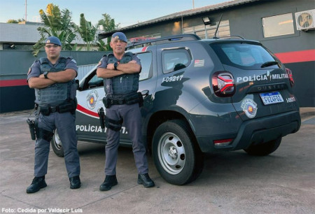 PolÃ­cia Militar de Bastos prende procurado da JustiÃ§a por furto durante patrulhamento noturno