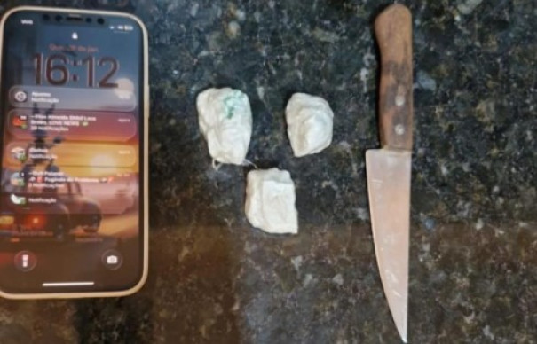 Homem é preso com porções de cocaína no bairro Alto do Mirante, em Presidente Epitácio