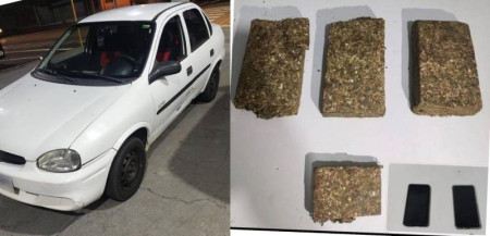 Homem Ã© preso com 1,5kg de maconha na Rodovia Raposo Tavares, em Santo AnastÃ¡cio