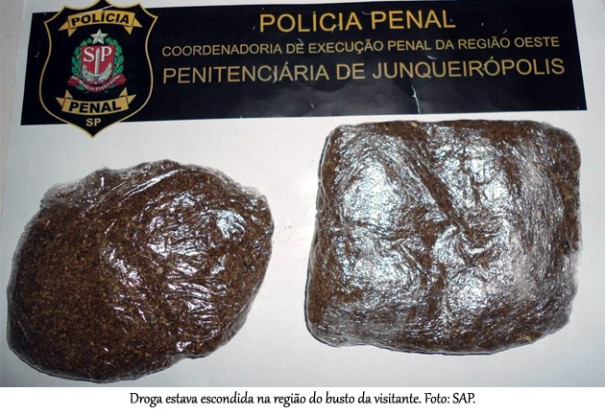 Mulher de detento tenta entrar com maconha em Penitenciária de Junqueirópolis